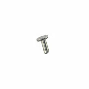 SEM pin stub Ø6.4 diameter top, standard pin, aluminium