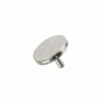 SEM pin stub Ø19 diameter top, standard pin, aluminium