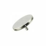 SEM pin stub Ø25.4 diameter top, standard pin, aluminium