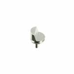 70 degree EBSD angled standard profile SEM pin stub Ø12.7 diameter standard pin, aluminium