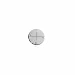 Engraved SEM pin stub Ø19.0 diameter with 4 numbered fields, aluminium
