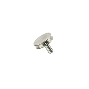 Zeiss pin stub Ø12.7 diameter top, short pin, aluminium