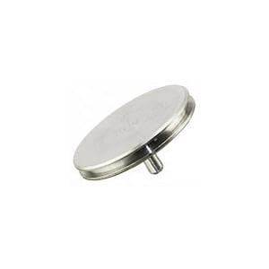 Zeiss pin stub Ø25.4 diameter top, short pin, aluminium