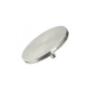 Zeiss pin stub Ø32 diameter top, short pin, aluminium