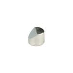 JEOL Ø12.2x10mm angled SEM sample stub with 45 degree, aluminium