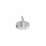 JEOL Ø25x16mm angled SEM sample stub with double 90 degree, aluminium