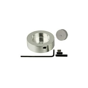 EM-Tec PJ12 pin stub adapter for Ø12.2mm and Ø9.5mm JEOL stubs