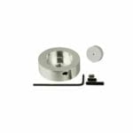 EM-Tec HJ12 Hitachi M4 adapter for Ø15mm JEOL or ISI stubs, Ø25x10mm, M4