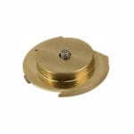 EM-Tec JV35 versatile dovetail SEM stage adapter with M4 screw for JEOL SEMs JSM 6600F, 6400F, 6401F, 6300F, 6340F, 6335F, 6330F, 6320F, 6301F, 840F, 6400, 6300, 35, 35C, 35CF, 50, 820, 840, 845, 848, 880 and JXA 733 microprobe