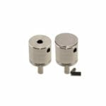 EM-Tec PH10 pin stub extender, 10mm extra height, Ø12.7x22.7mm, aluminium