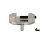 EM-Tec PS12 pin stub vise clamp 0-12mm, Ø25x7.2mm, pin