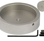 EM-Tec M40 metallographic mount holder for Ø40mm / Ø1-1/2inch mounts, pin