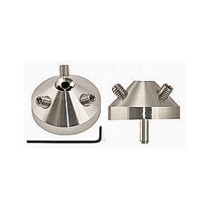EM-Tec H3/45R 45 degrees multi stub holder for 3 x Ø15mm Hitachi stubs with individual rotation, Ø25x14mm, pin
