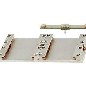 EM-Tec RG4 quad geological thin sections top reference holder for 4 petrographic slides up to 48x28mm, pin