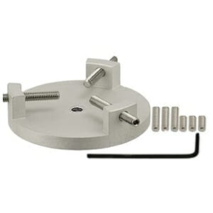 EM-Tec R32 bulk sample holder for up to Ø32mm, aluminium, M4