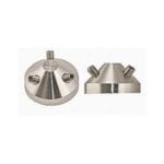 EM-Tec H3/45 45 degrees multi stub holder for 3 x Ø15mm Hitachi stubs, Ø25x14mm, M4