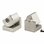 EM-Tec TV12 mini variable 0-90° angle tilt sample holder 11x12mm, angle indicators at 0, 30, 45, 70 and 90 degrees, M4
