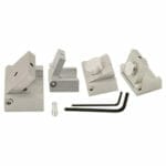 EM-Tec TV25 variable 0-90° angle tilt holder for stubs up Ø38mm, M4