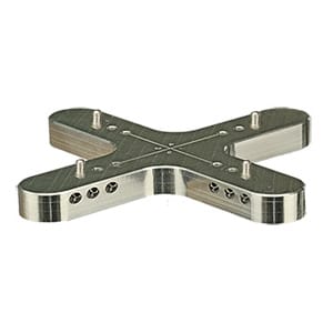 EM-Tec XL100 multi holder for large SEM sample stubs or SEM sample holders with either M4 hole or pin, M4