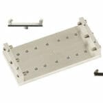 EM-Tec V80 versatile vise clamp sample holder for up to 80mm, Ø14mm JEOL stub More Info