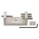 EM-Tec B38 bulk sample holder for up 38mm, aluminium, Ø14mm JEOL stub