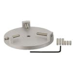 EM-Tec R51 bulk sample holder for up to Ø51mm, aluminium, Ø14mm JEOL stub