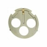 EM-Tec W8 wafer holder for Ø200mm / 8inch wafers, Ø14mm JEOL stub