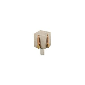 EM-Tec S-Clip sample holder with 4xS-Clips at 90°, 12.7x12.7x14mm, pin