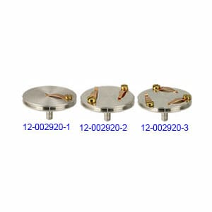 EM-Tec S-Clip sample holder with S-Clip(s) on Ø25.4mm pin stub