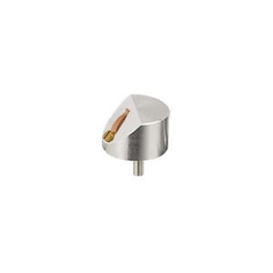 EM-Tec S-Clip sample holder with 1xS-Clip 45° on Ø25.4mm pin stub