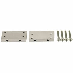 EM-Tec CVE1 extension plates 22.5x40x5mm extends CV1 up to 155mm