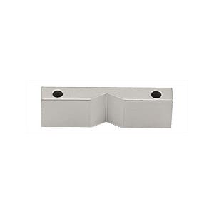 EM-Tec CVC2 single large 120 degrees groove vise jaw, 12x40x6mm