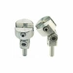 EM-Tec PS17 mini swivel vise holder for up to 4mm, aluminium, pin