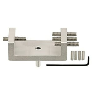 EM-Tec B52 bulk sample holder for up 52mm, aluminium, pin