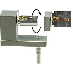 EM-Tec PH91 S-Clip 90° Quick-Flip SEM sample holder kit, compatible with pin & M4