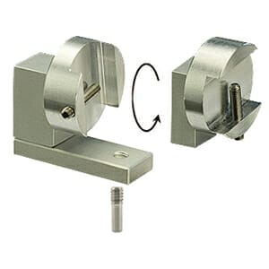 EM-Tec PH94 stub vise clamp 90° Quick-Flip SEM sample holder kit, compatible with pin & M4