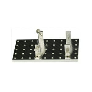 EM-Tec Versa-Plate H45 SEM sample holder 106x58mm with 45 M4 threaded holes and 4 x S25 brackets, M4
