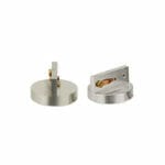 EM-Tec S-Clip sample holder with 2xS-Clips double 90° on Ø25mm stub, M4