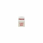 Conductive Lift-N-Press double sided adhesive tabs, Ø12.5mm