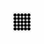 EM-Tec CT25 high purity conductive double sided adhesive carbon tabs, Ø25mm