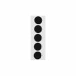 EM-Tec SCT25 super smooth conductive double sided adhesive carbon tabs, Ø24mm