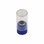 EM-Tec FS1Z sampler with Ø12.7mm short Zeiss pin stub and Ø12mm high purity conductive tab in a SB2 storage tube