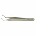 EM-Tec 7.AM high precision tweezers, style 7, very fine curved tips, anti-magnetic stainless steel