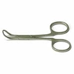 EM-Tec 12.AM scissor type short handle SEM pin stub gripper for Ø12.7mm pin stubs, anti-magnetic stainless steel