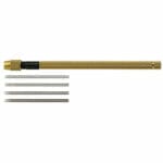 Micro-Tec PS1 probe set with Micro-Tec PV1 probe holder and Micro-Tec NS set of 8 fine pointed straight stainless steel needle probes