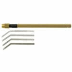 Micro-Tec PS2 probe set with Micro-Tec PV1 probe holder and Micro-Tec NAS set of 8 fine pointed angled stainless steel needle probes