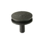 EM-Tec high purity carbon SEM pin stub Ø12.7mm top x 8mm L, standard pin