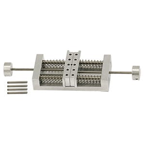 EM-Tec VS26 compact double action spring-loaded vise holder for up to 26mm, pin