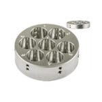 EM-Tec J7 multi stub holder for 7 x Ø12.2mm JEOL stubs, Ø50.0x15mm, M4