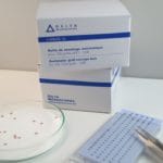 Antistatic grid storage box for 100 TEM GRIDS
